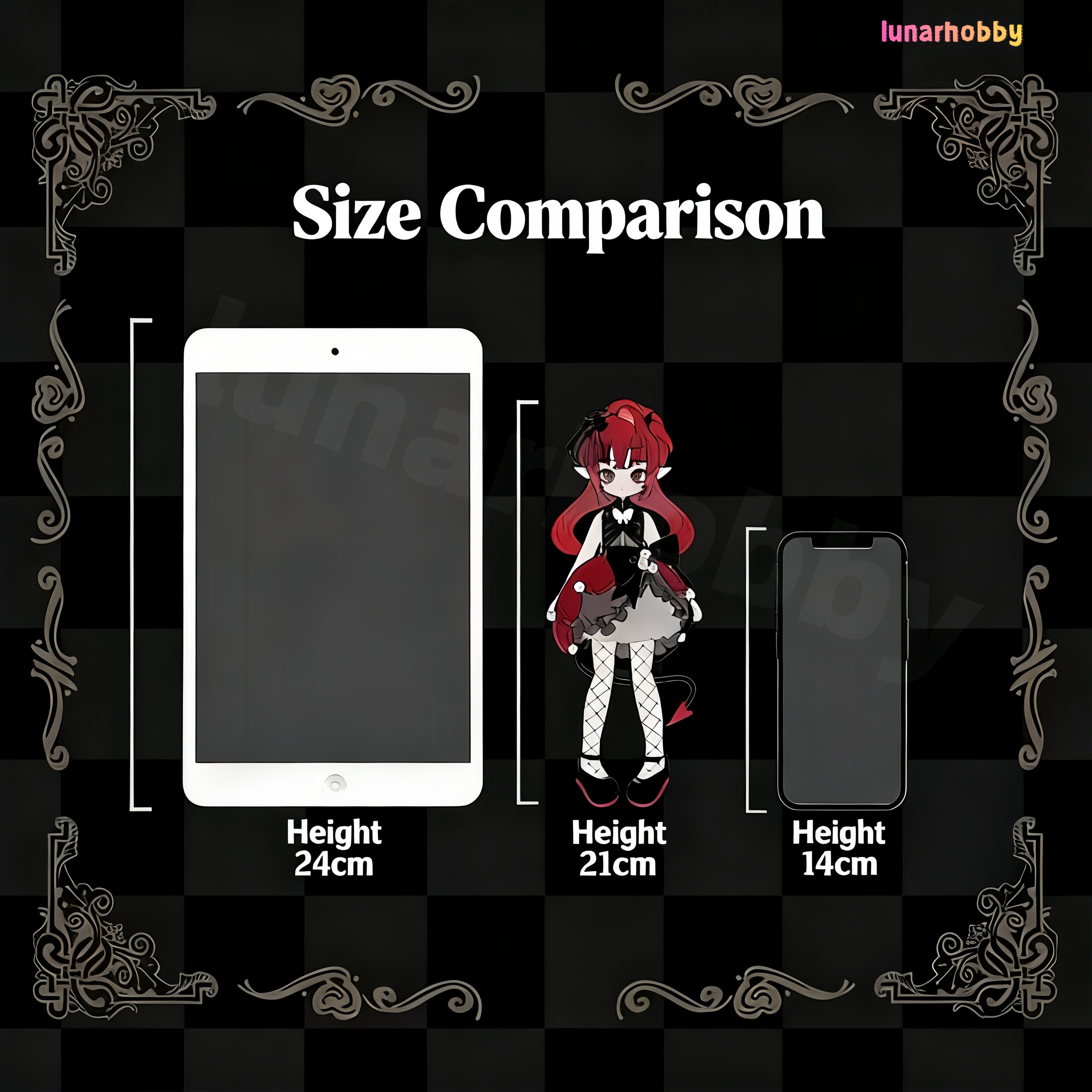 Chuzimachi "Demon Horns" Series: 1/8 Scale Articulated BJD Blind Box Figures Lunar Hobby