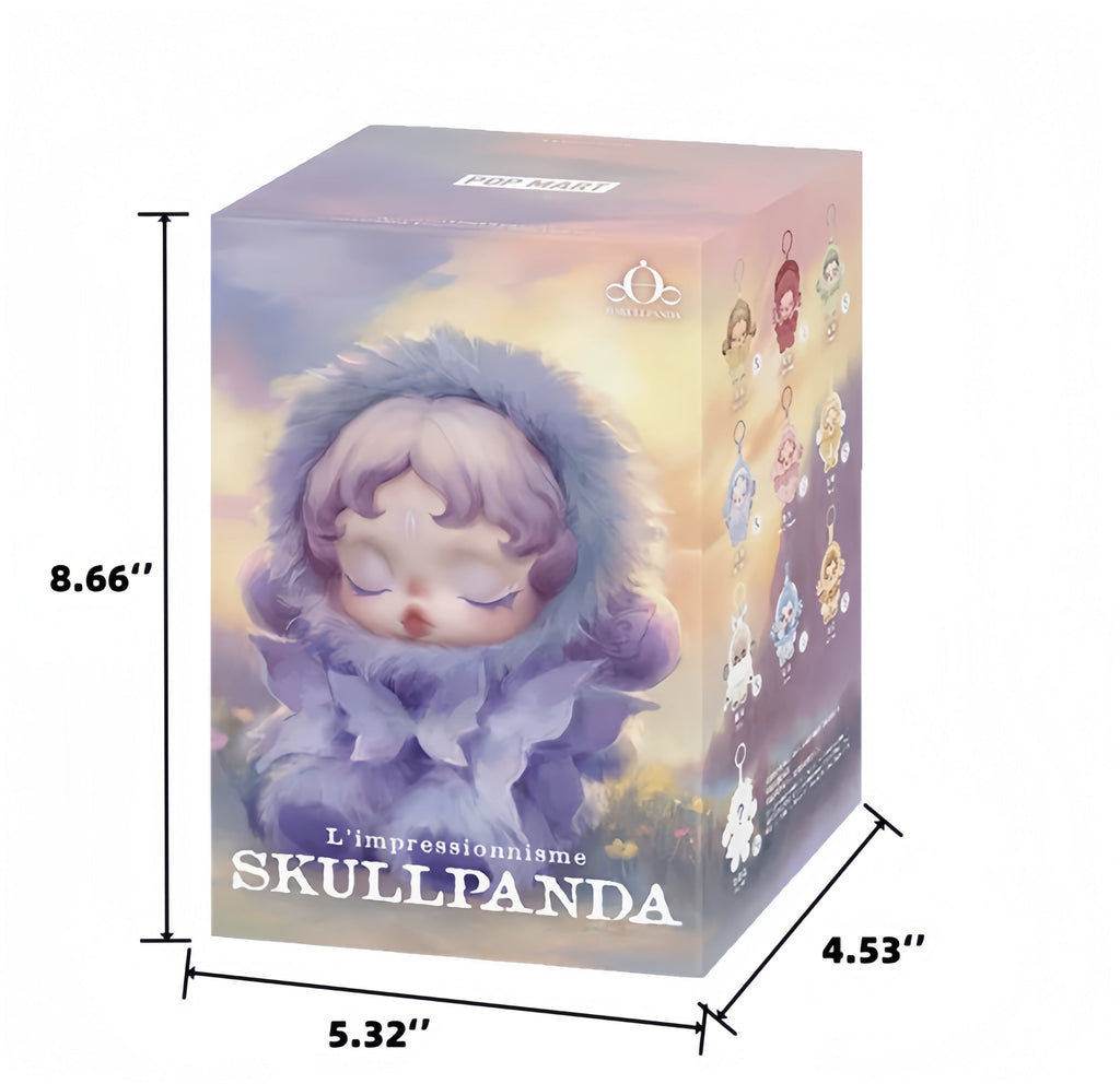 POPMART SKULLPANDA Guangzhiyuan Plush Toy Pendant Blind Box Lunar Hobby