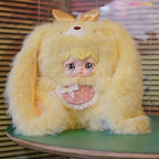 Whispers Among the Flowers Series 800% Scale Plush Art Toy Blind Box Lunar Hobby