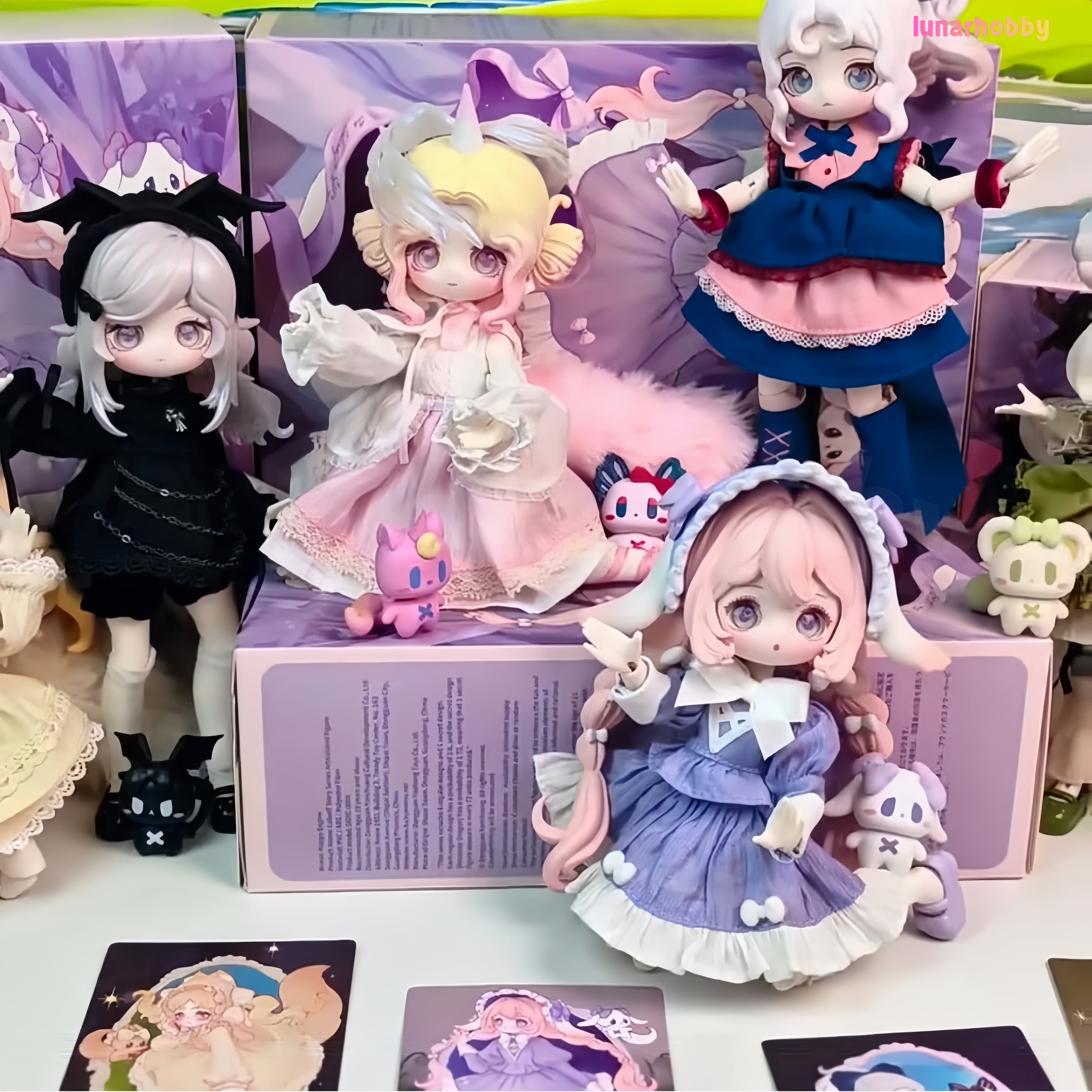 BJD articulated figures Blind Box 112 Scale Articulated Lunar Hobby