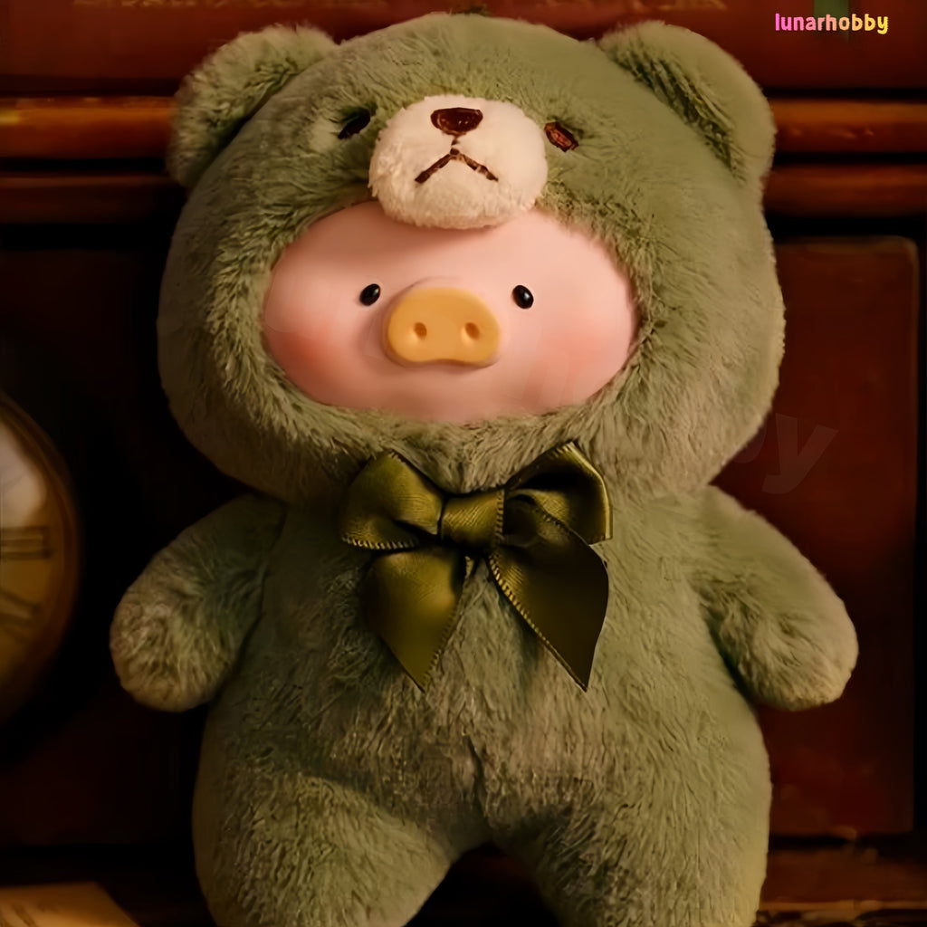 LuLu the Pig Retro Teddy Toy Shop Blind Box Vinyl-Face Plush Pendant Lunar Hobby