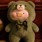 LuLu the Pig Retro Teddy Toy Shop Blind Box Vinyl-Face Plush Pendant Lunar Hobby