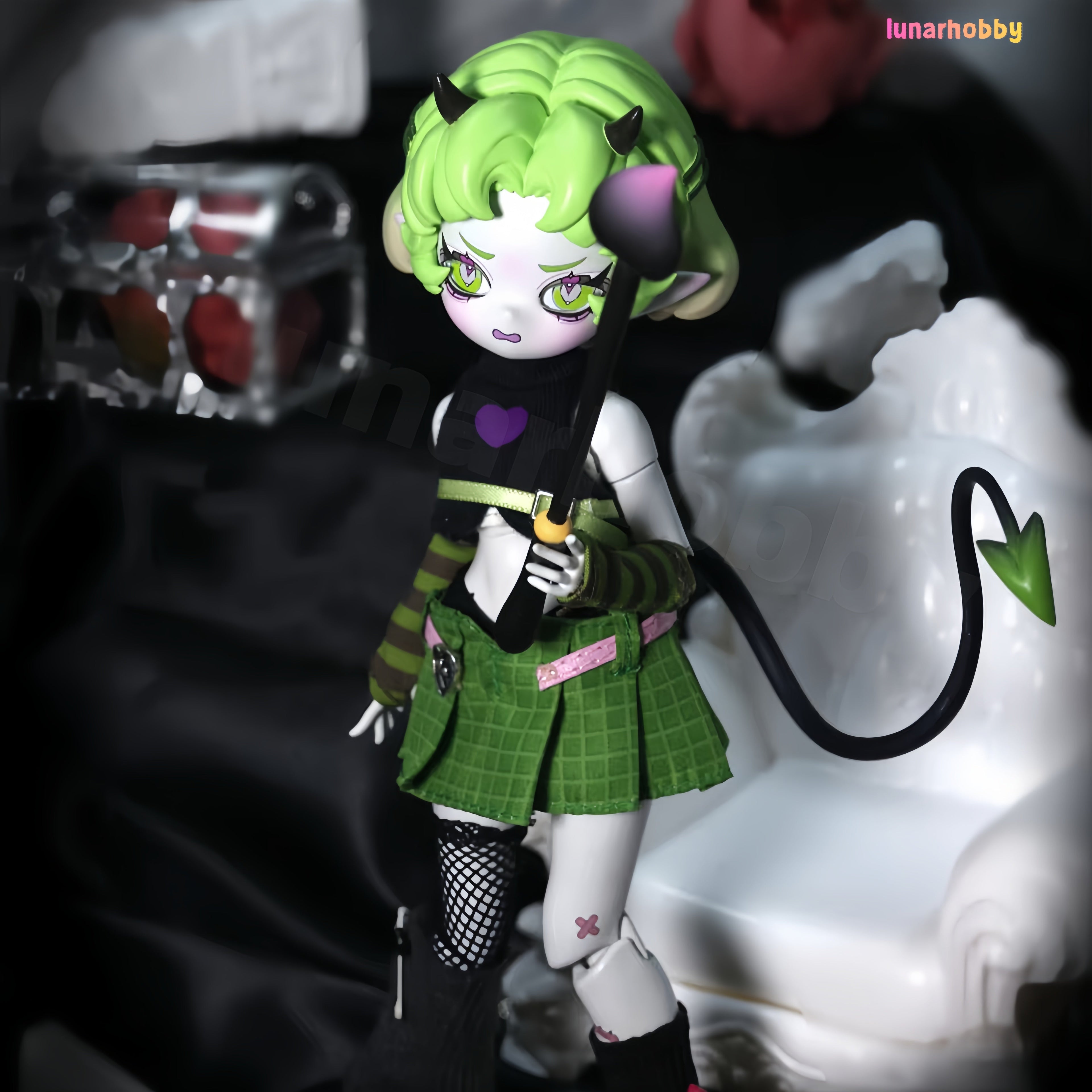 Chuzimachi "Demon Horns" Series: 1/8 Scale Articulated BJD Blind Box Figures Lunar Hobby