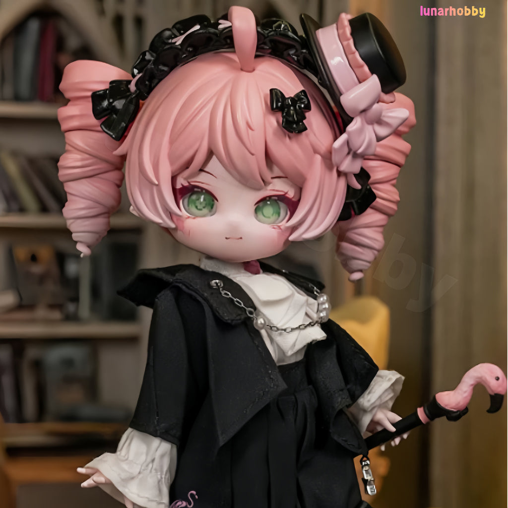 Mi Tian "Fantasy Forest" Series – Flamingo Limited Edition Hanging Card Set Lunar Hobby