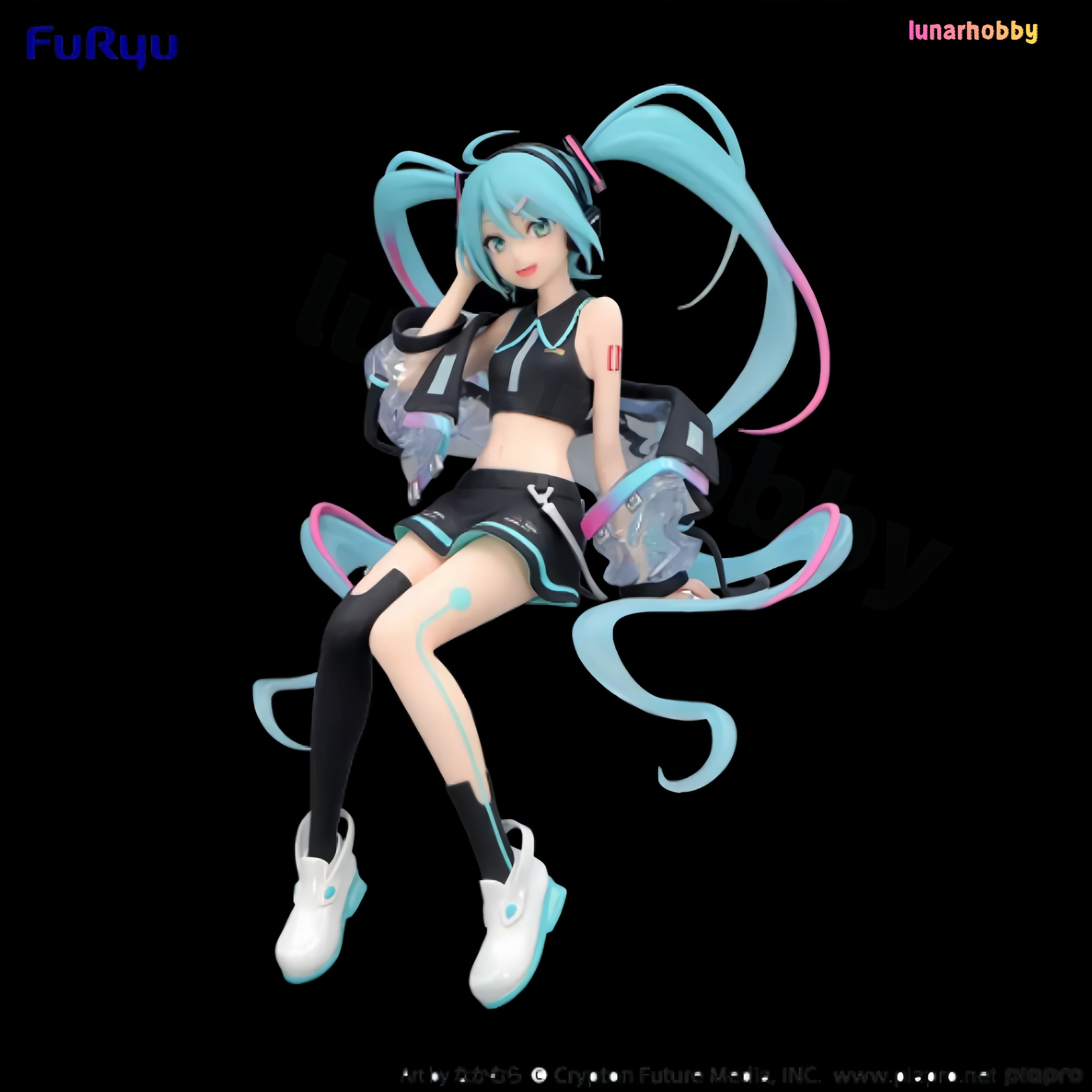 FuRyu Hatsune Miku Noodle Stopper Figure – Neon Cyber Style Lunar Hobby