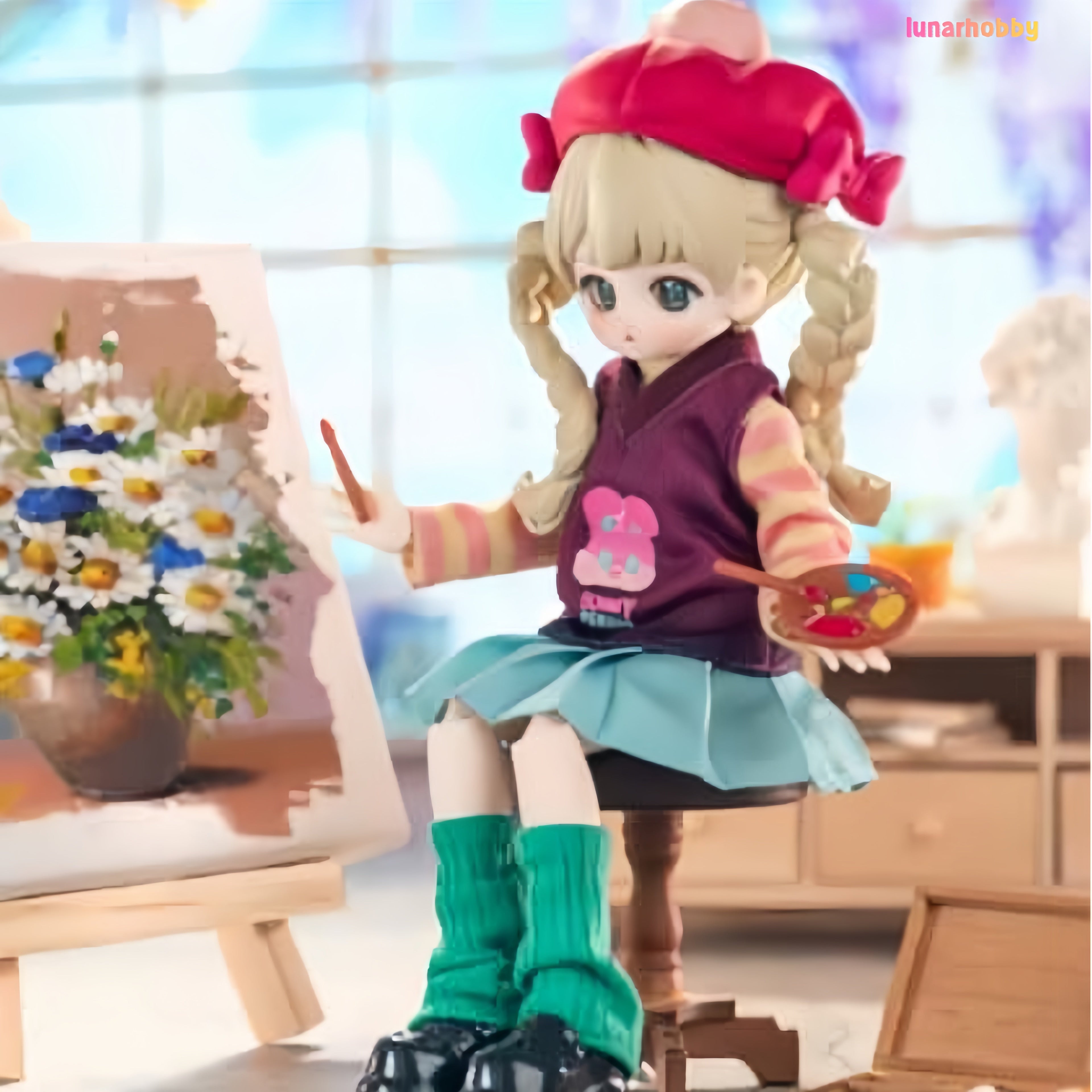BJD blind box figures Figures Puppy's Colorful Wardrobe Series Lunar Hobby
