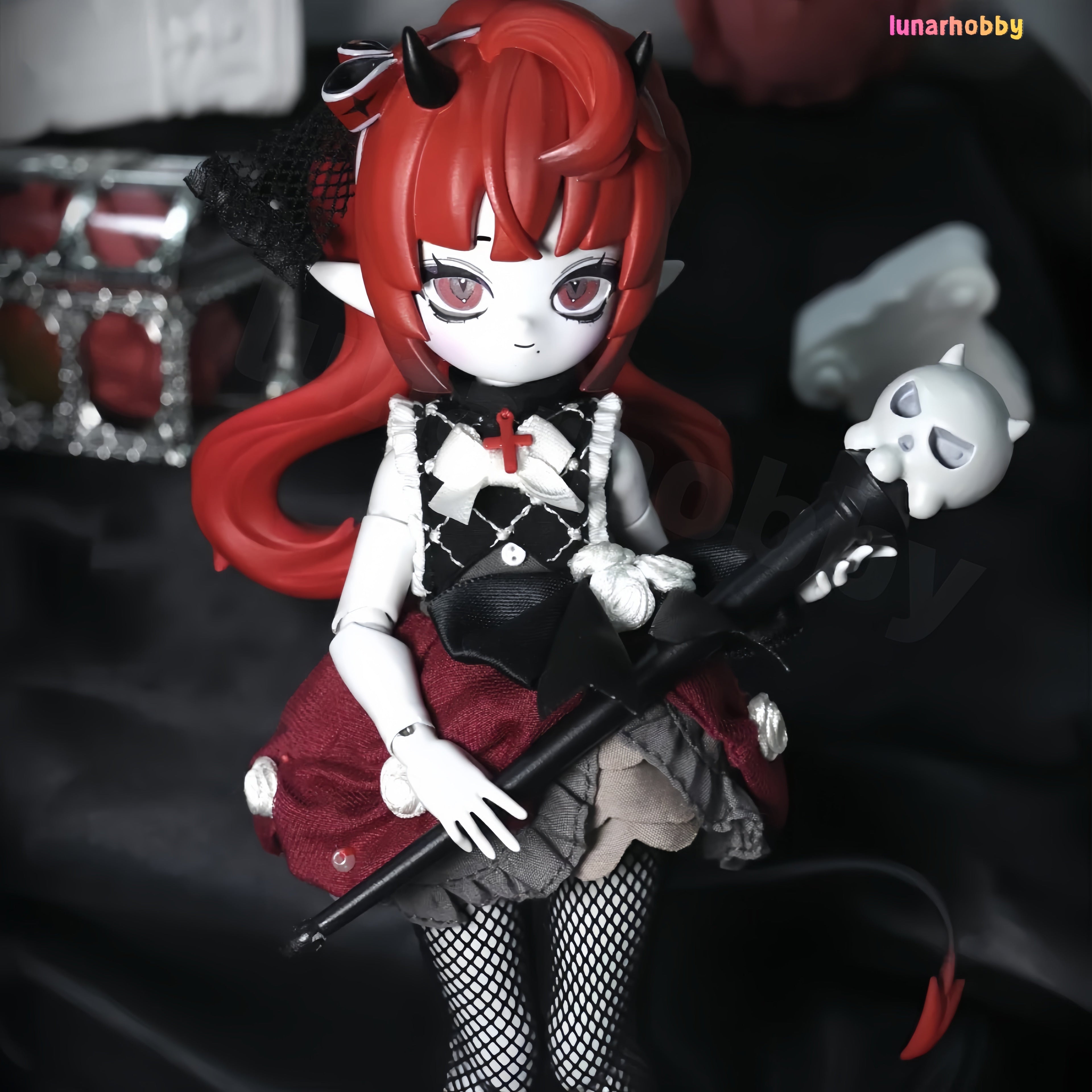 Chuzimachi "Demon Horns" Series: 1/8 Scale Articulated BJD Blind Box Figures Lunar Hobby