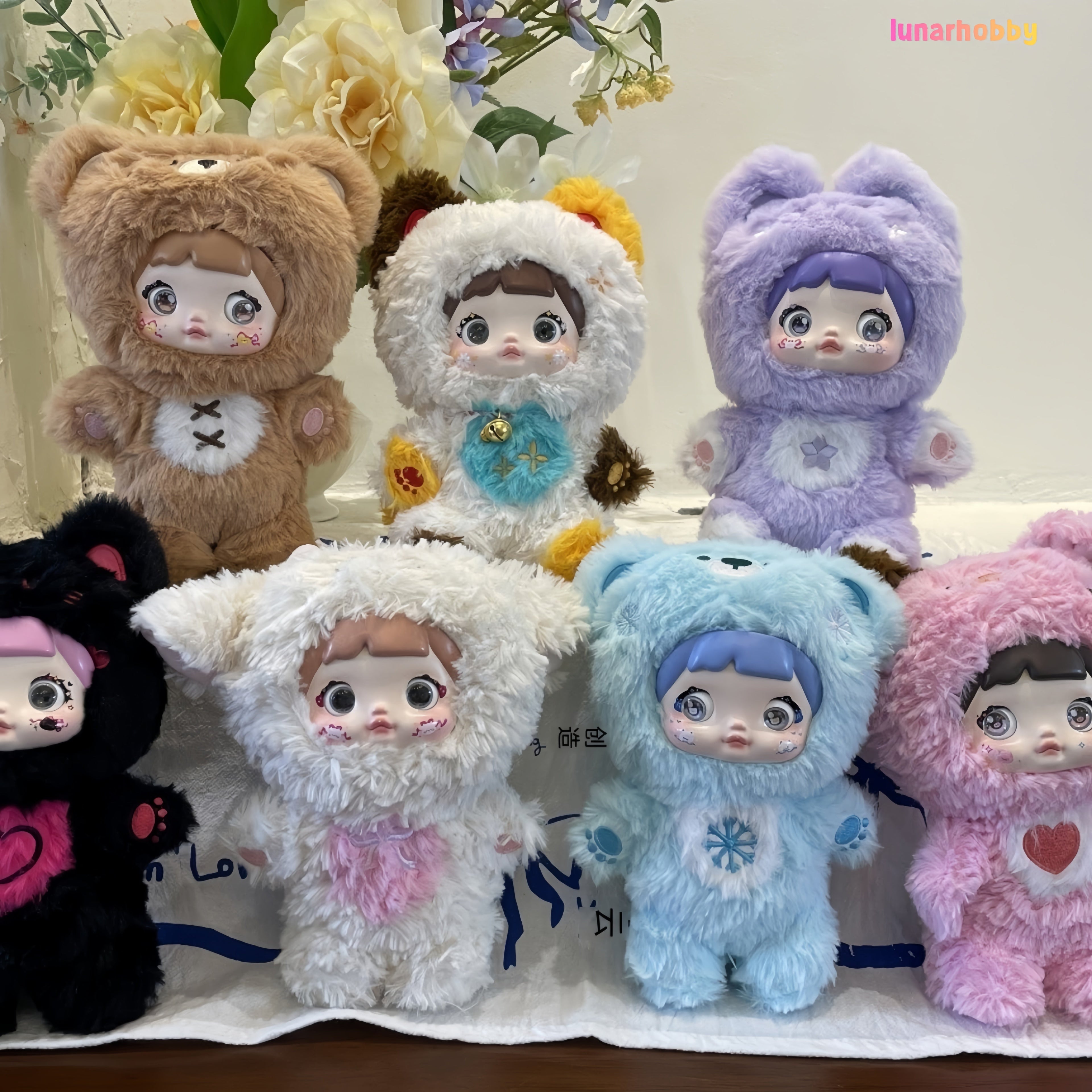 Nommi "Cute Non-Stop" Series Plush Trendy Toy Blind Box Figure Lunar Hobby