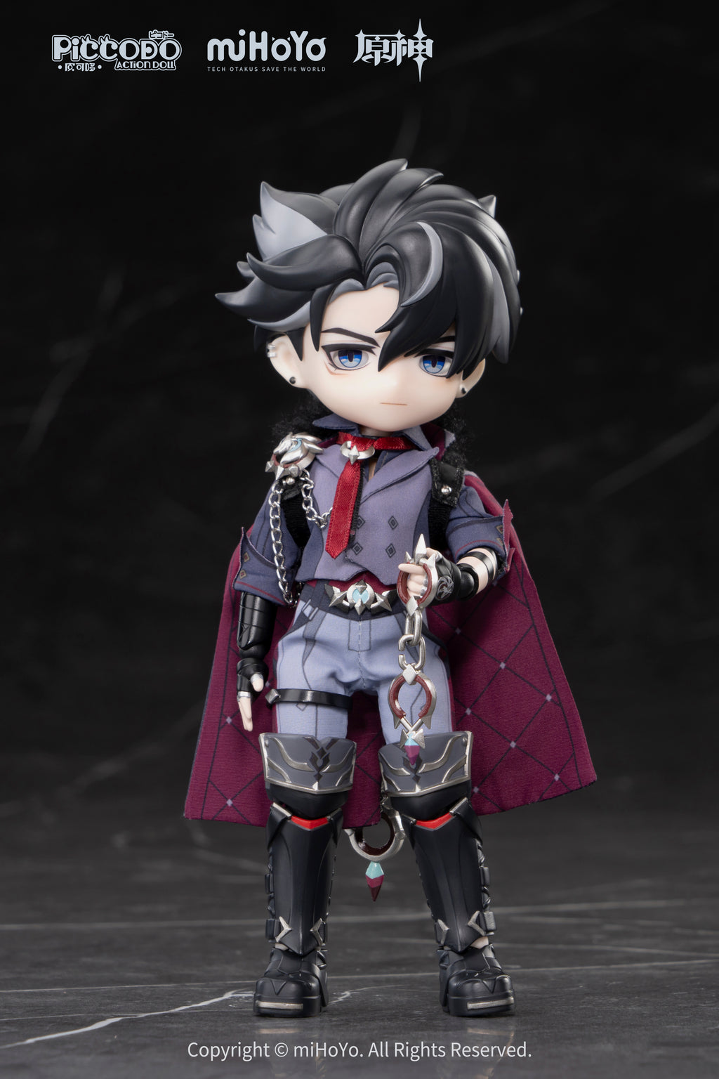 [Piccodo / Genshin Impact Official] Wriothesley — 1/12 Scale Interchangeable Outfit Action Figure
