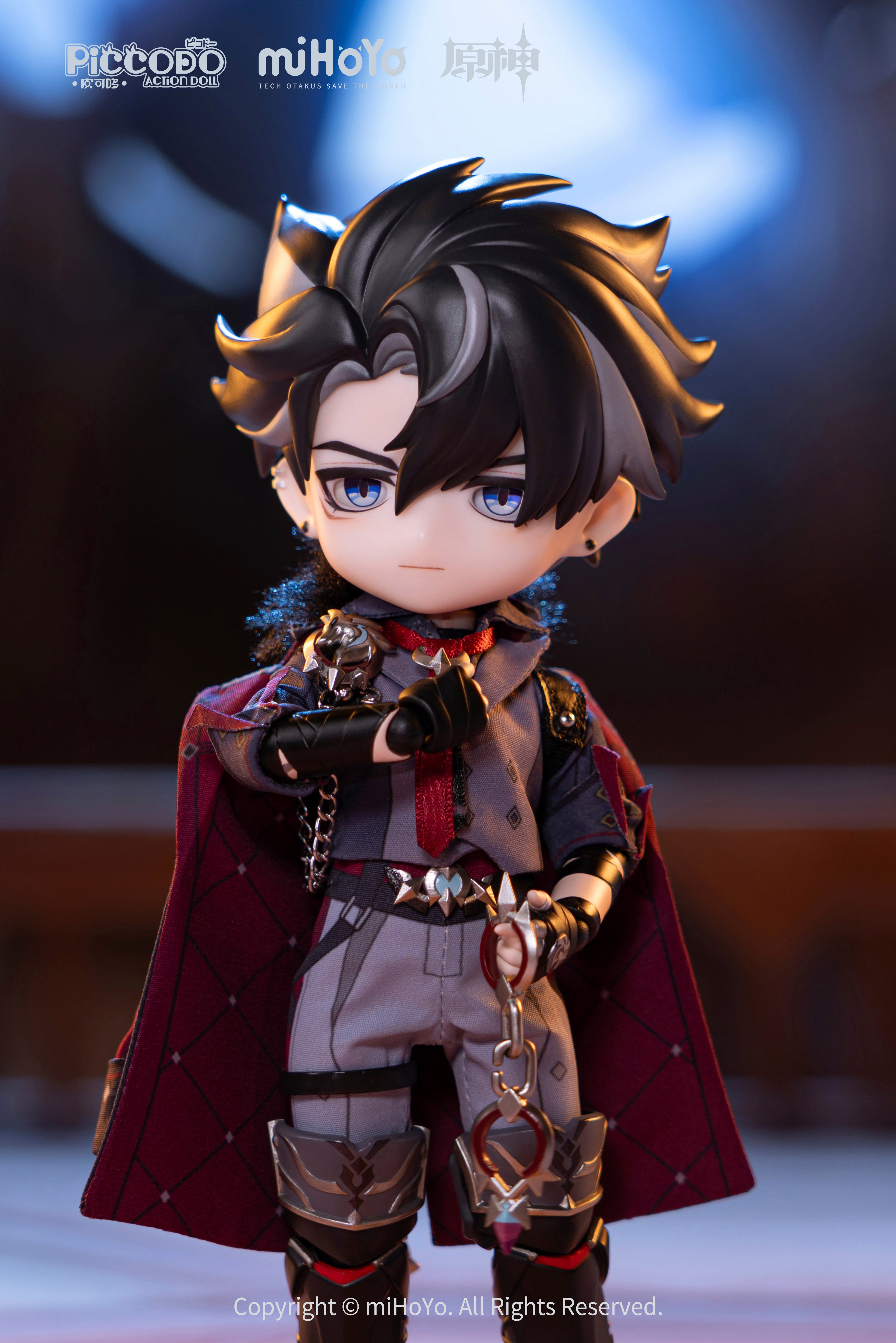 [Piccodo / Genshin Impact Official] Wriothesley — 1/12 Scale Interchangeable Outfit Action Figure