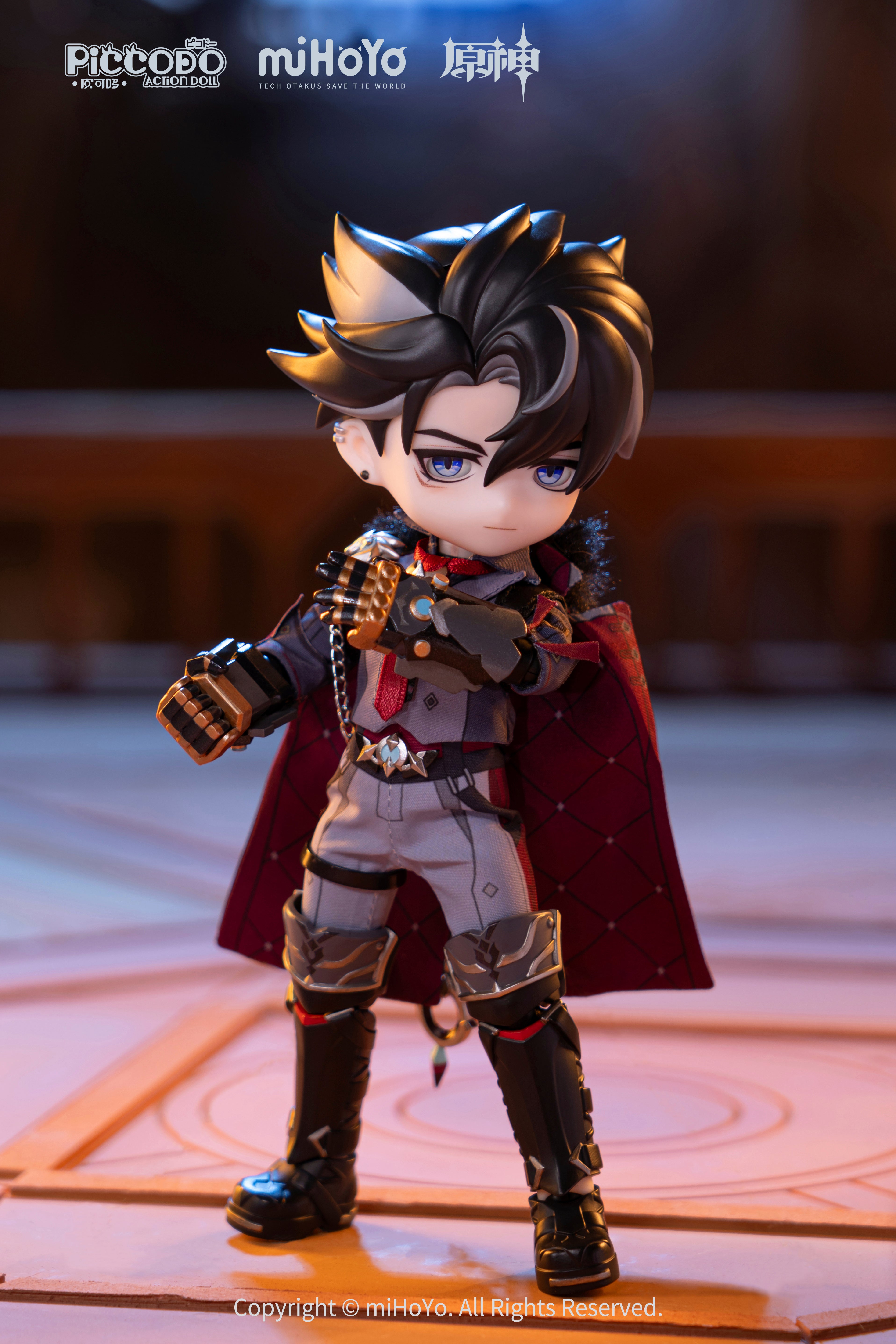 [Piccodo / Genshin Impact Official] Wriothesley — 1/12 Scale Interchangeable Outfit Action Figure
