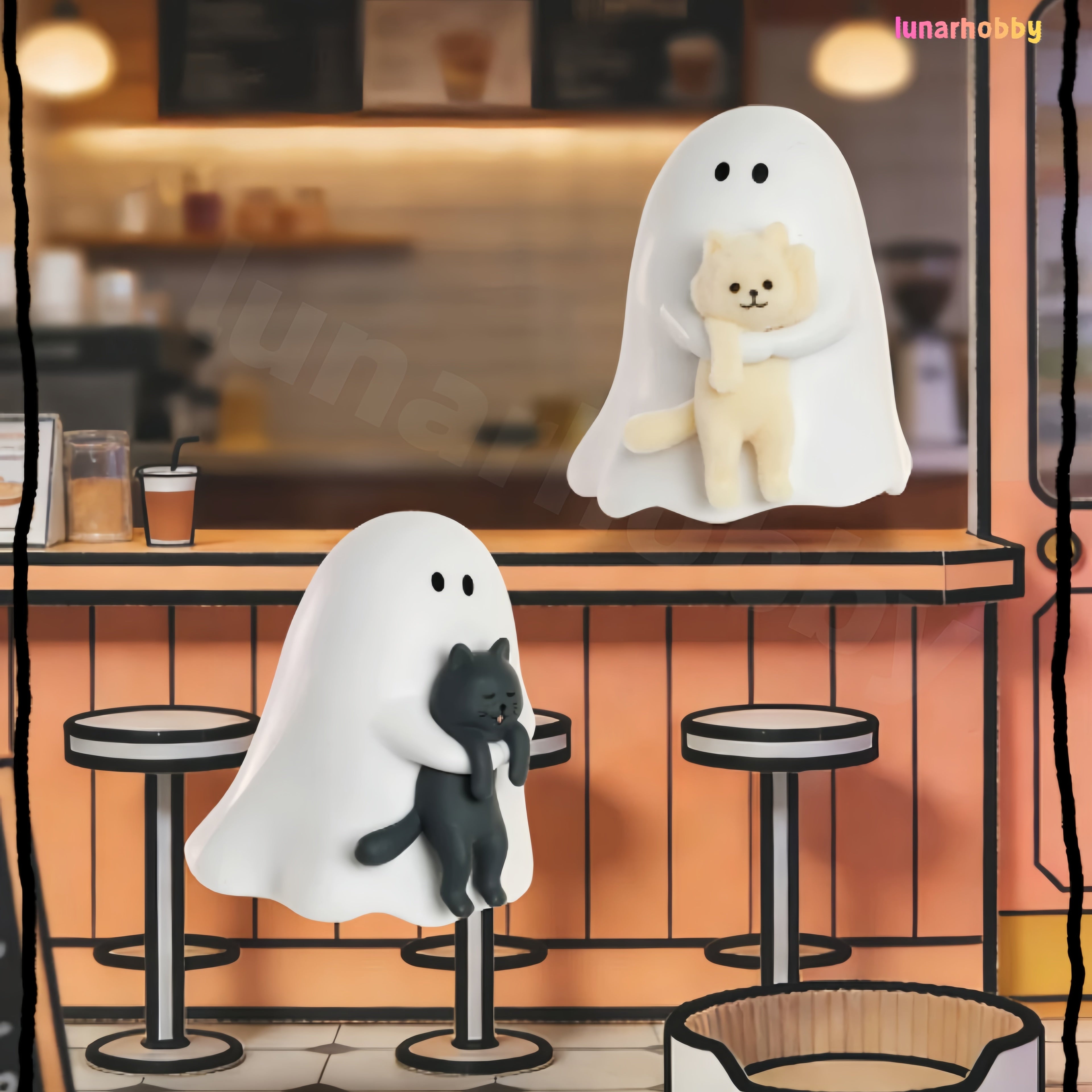 Little Ghost, Let Me Show You My Cat Blind Box Figures Lunar Hobby