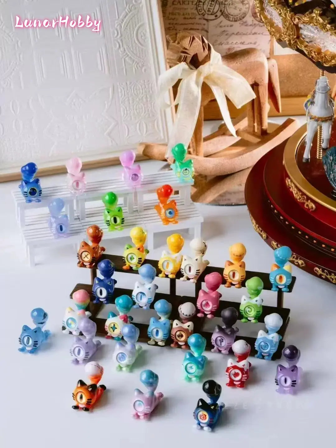 Cute blind bag toy Downy Prank Paradise Cute Bead Blind Bag Box Lunar Hobby