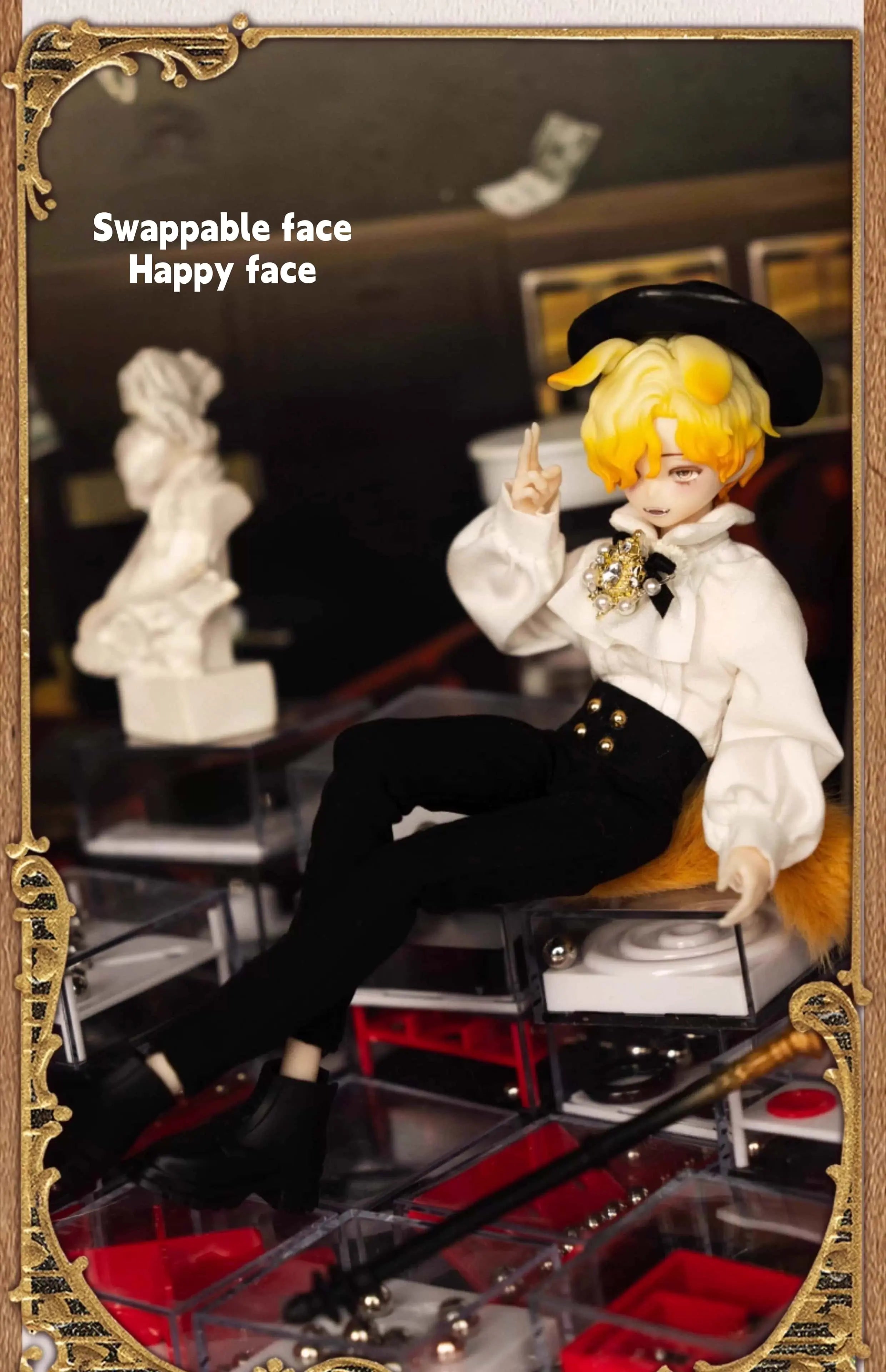 Past Memories of Sicily 14 Scale Articulated BJD Mystery Box Figure Lunar Hobby
