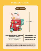 LuLu Piggy blind box Express Delivery Burger Art Toy Lunar Hobby