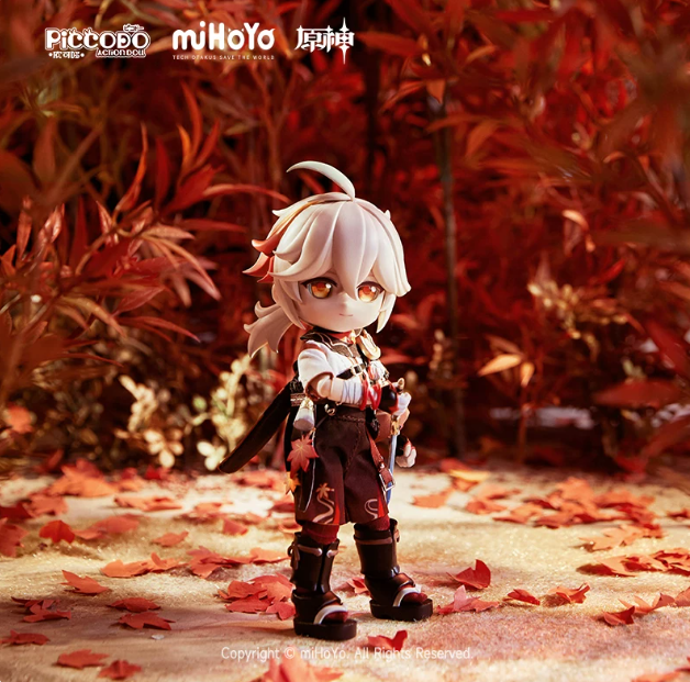 Kaedehara Kazuha Interchangeable-Outfit Action Figure (1/12 Scale)