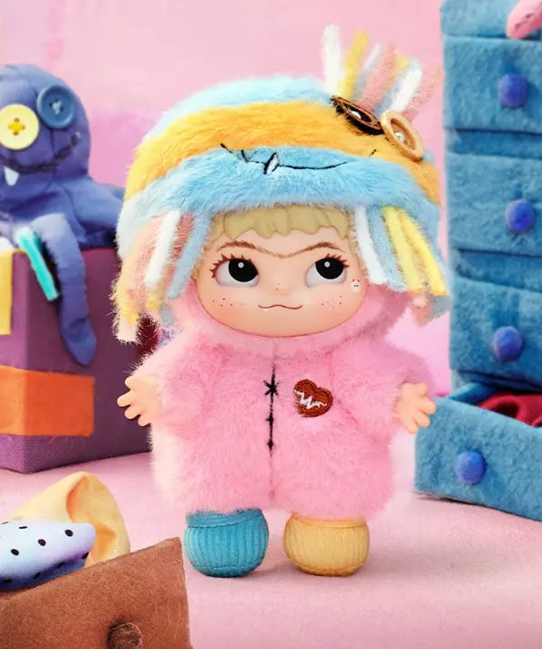 WAKUKU Handmade World Blind Box – Star-Endorsed Plush & Vinyl Figure Keychain Lunar Hobby