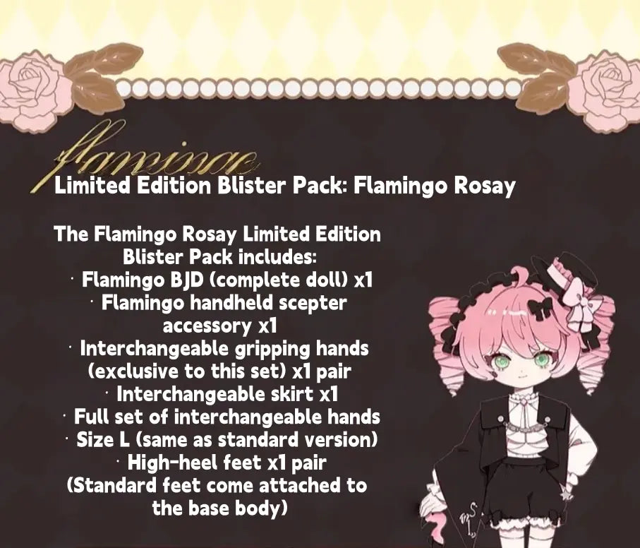 Mi Tian "Fantasy Forest" Series – Flamingo Limited Edition Hanging Card Set Lunar Hobby