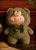 LuLu the Pig Retro Teddy Toy Shop Blind Box Vinyl-Face Plush Pendant Lunar Hobby