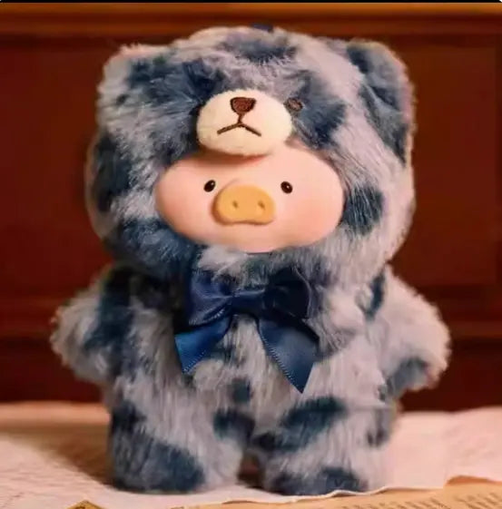 LuLu the Pig Retro Teddy Toy Shop Blind Box Vinyl-Face Plush Pendant Lunar Hobby