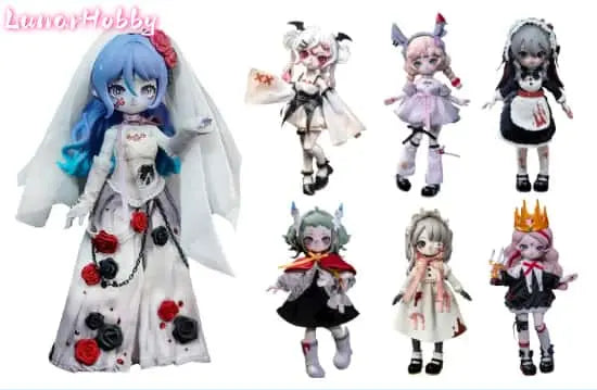 Nyssa Grotesque Nightmare Blind Box 112 Scale Articulated BJD Figure Lunar Hobby
