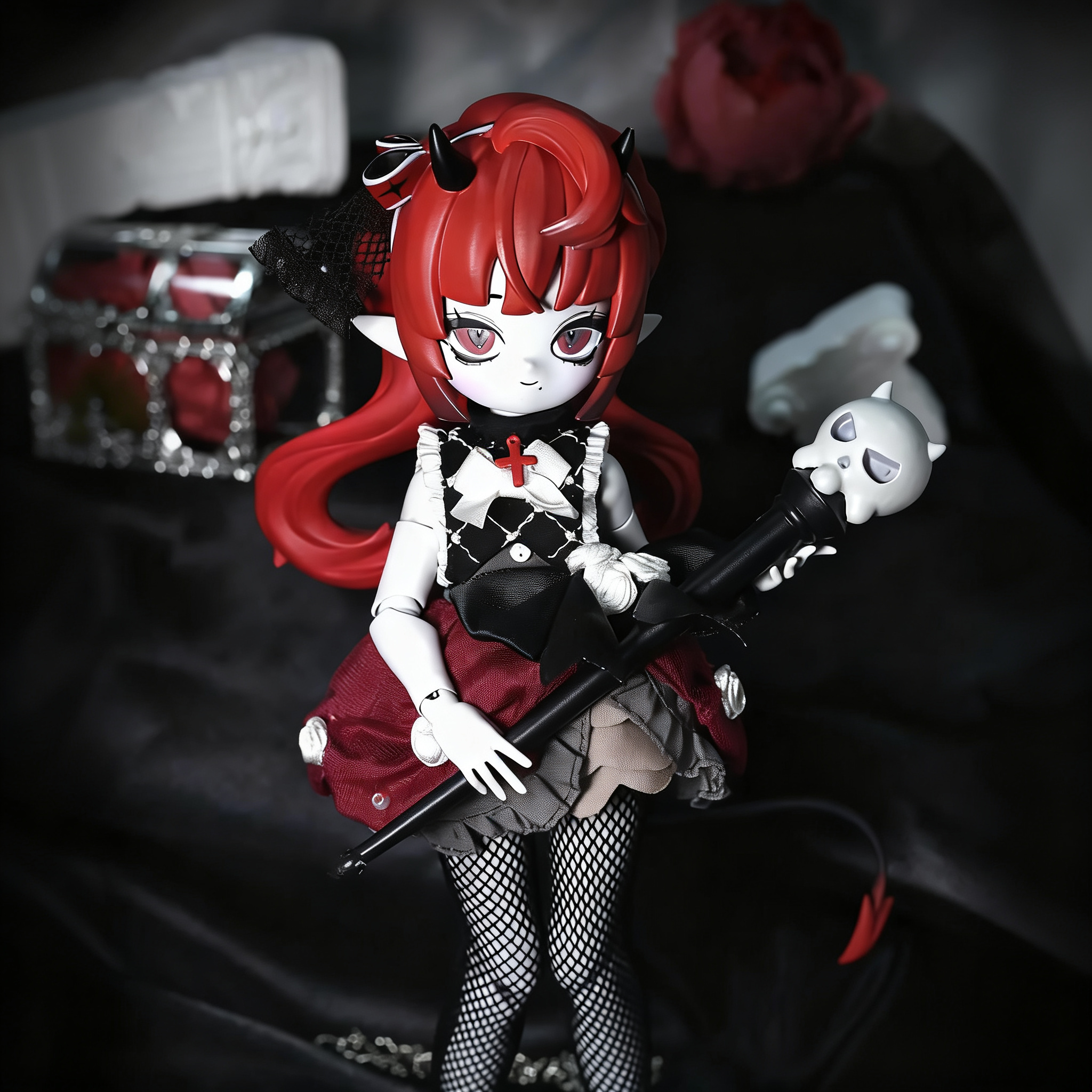Chuzimachi "Demon Horns" Series: 1/8 Scale Articulated BJD Blind Box Figures