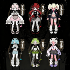 Chuzimachi "Demon Horns" Series: 1/8 Scale Articulated BJD Blind Box Figures