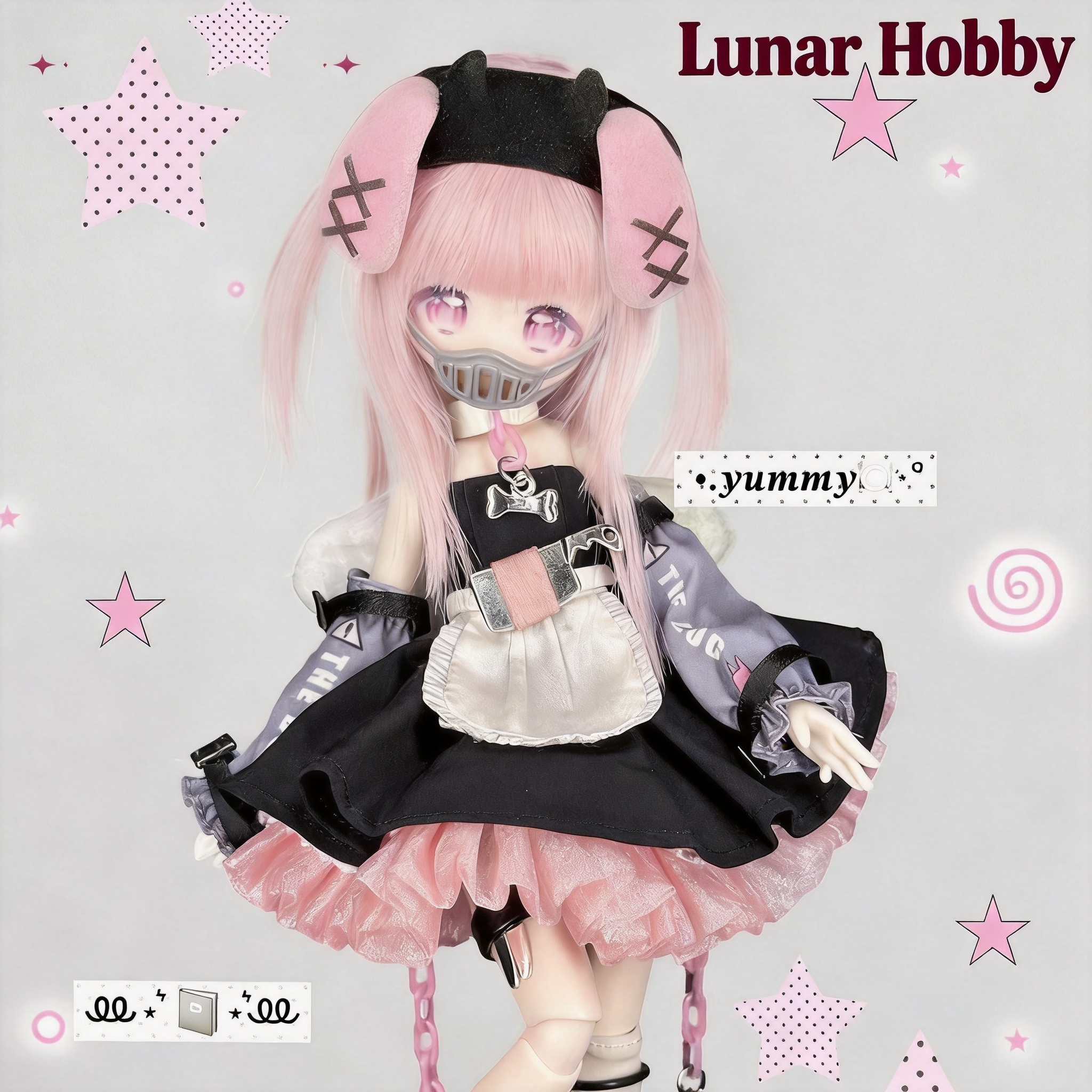"Inedible Dolls": Cute & Spooky Tales — 8-Point BJD Blind Boxes with Rooted Hair